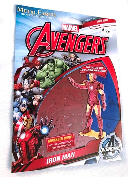 Metal Earth Marvel Avengers - Iron Man - 32309033229