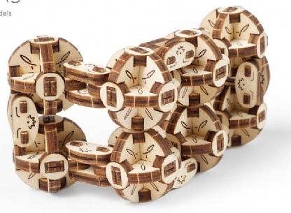 UGears Wooden Mechanical Flexi-Cubus Kit - KD502157 picture