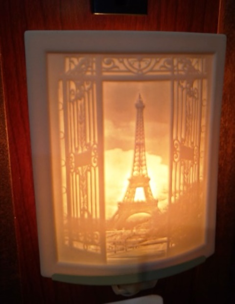 Curved Nightlight, Eiffel Tower - 200-PG281