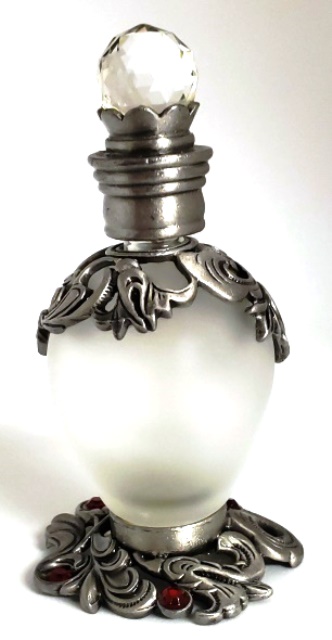 Perfume Bottle Waves Silver - 817628143121