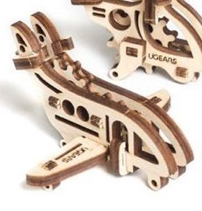 UFidgets Wooden Airplane Kit - KD502152p picture