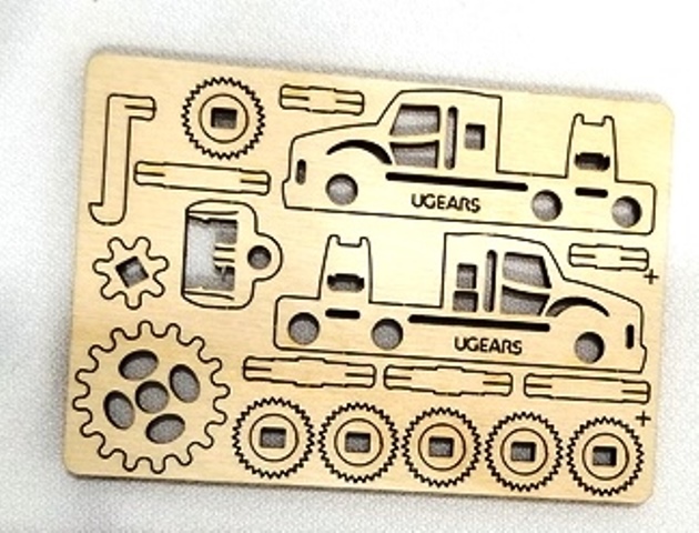 UFidgets Wooden Truck Kit - KD502153truc picture