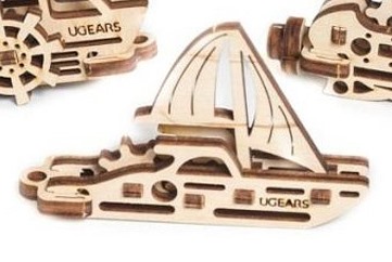 UFidgets Wooden Sailboat Kit - KD502151sail picture