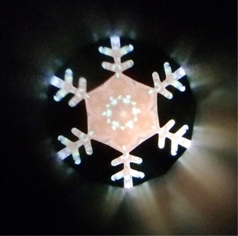Mini Silver Snowflake Teleidoscope - Ishida - 100-2504 picture