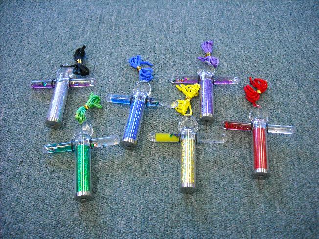 Glitter Wand Necklaces - 817628080167