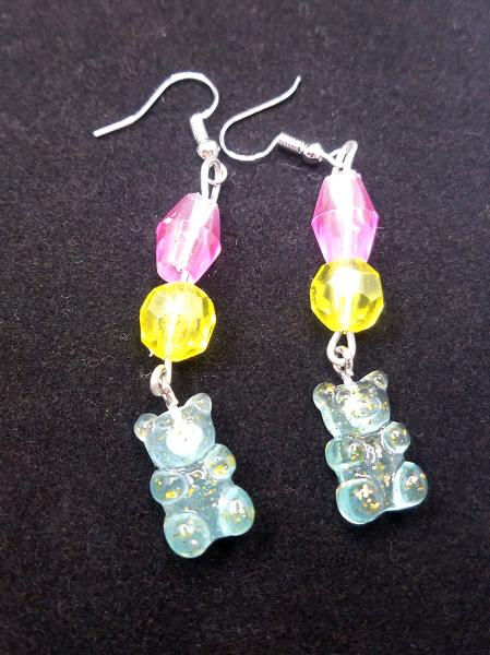 Decora Kei Gummy Bear Earrings picture