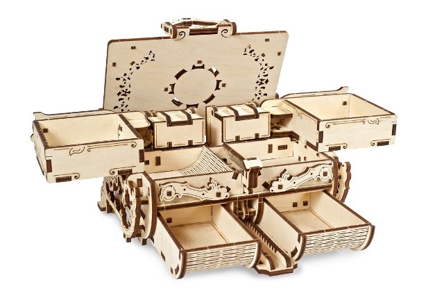 UGears Wooden Mechanical Amber Box - UG12101 picture