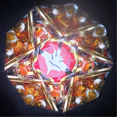 Astral Bling - Red Gold Dragon - 100-3623 picture