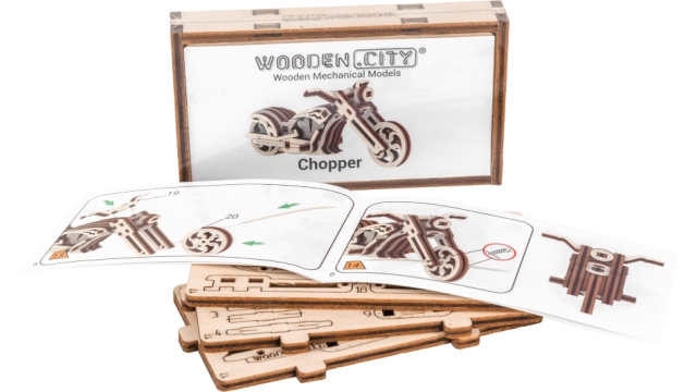 WoodenCity: Chopper Bike Widget Kit - WC502320 picture