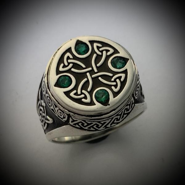 Celtic King's Signet Ring