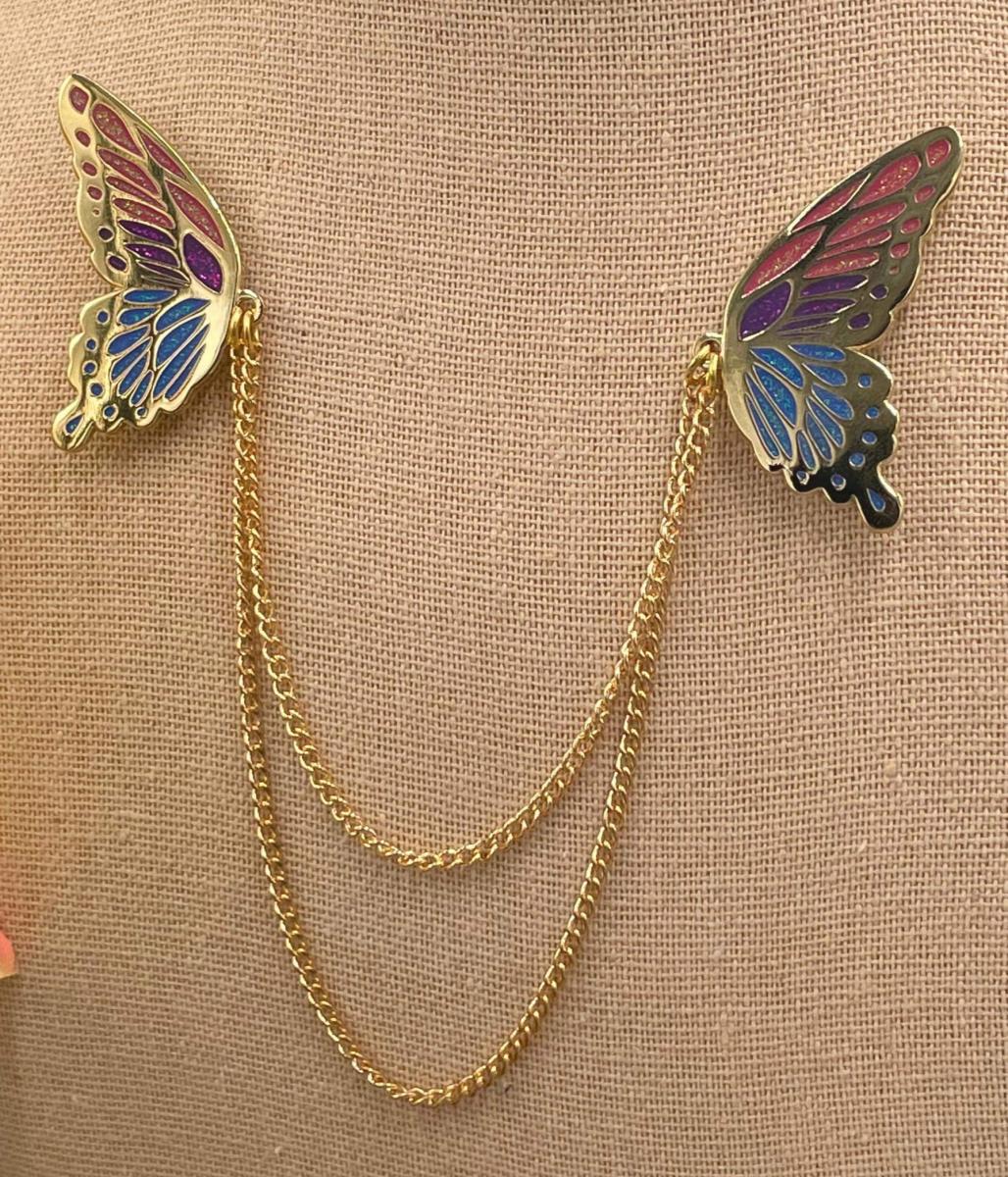 Anadia *Collar Pins w/Chains* picture