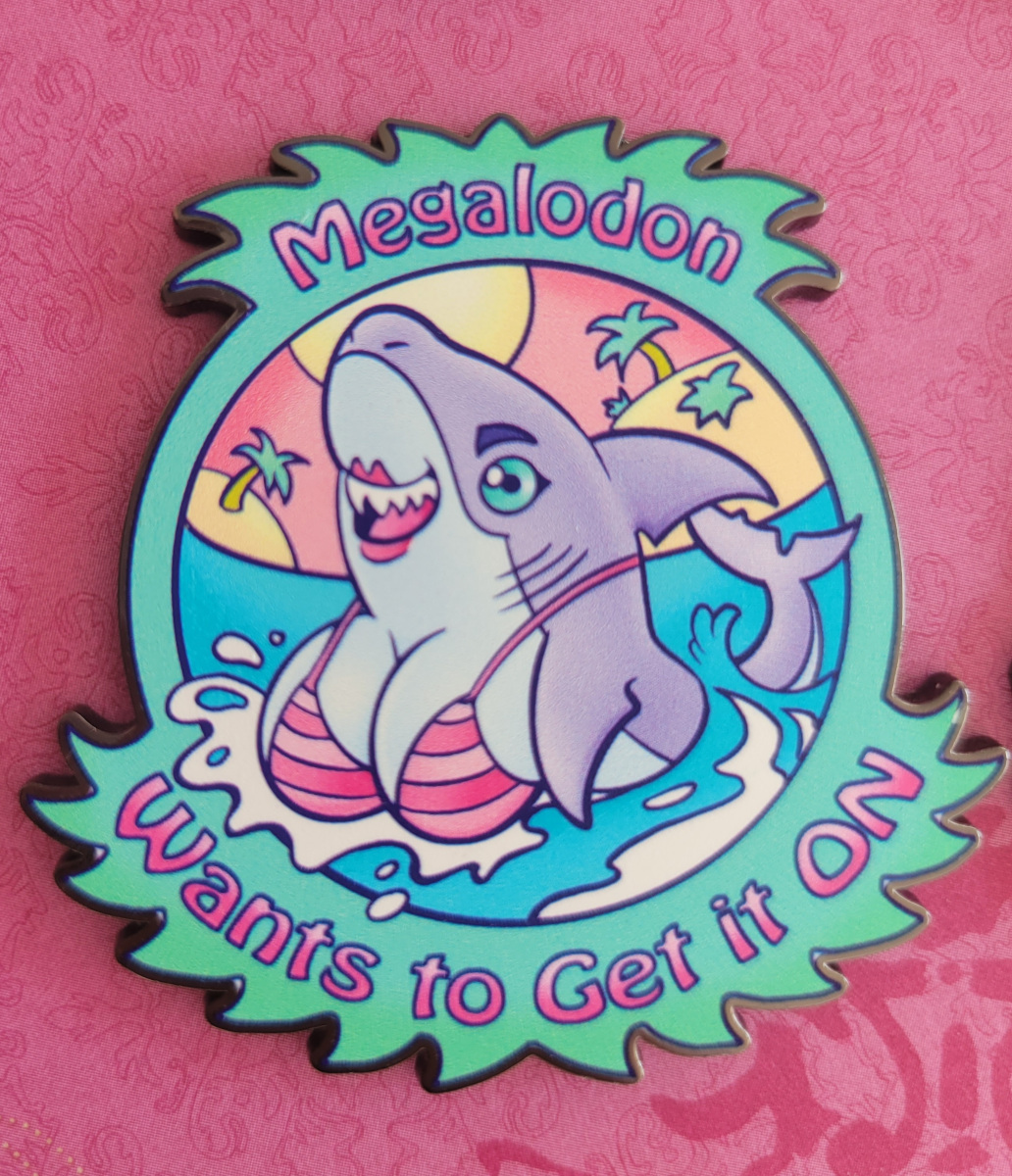 Curvy Cryptids UV Pins picture