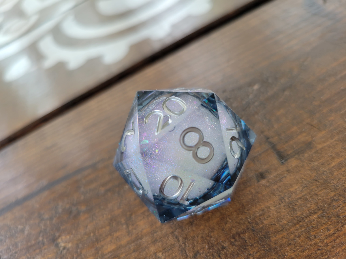 Liquid Core 33mm D20 Glitter picture