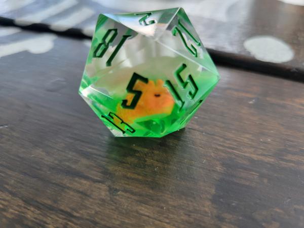 Filled Resin Oversize D20 picture