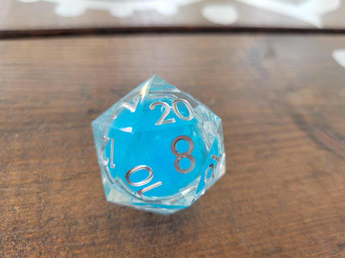 Liquid Core 33mm D20 Glitter picture