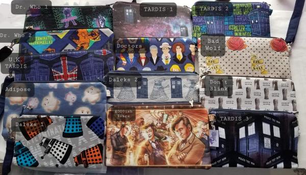 Pouches/Wristlets (Dr. Who)