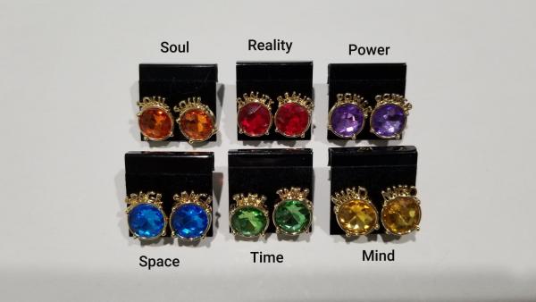 Stud Earrings (Infinity Stone SET)