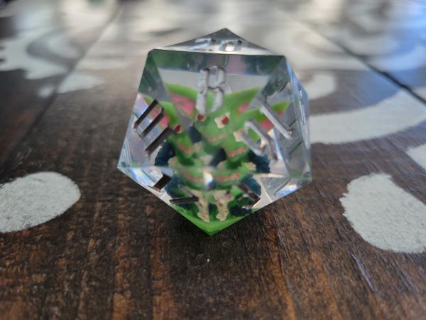 Filled Resin Oversize D20 picture