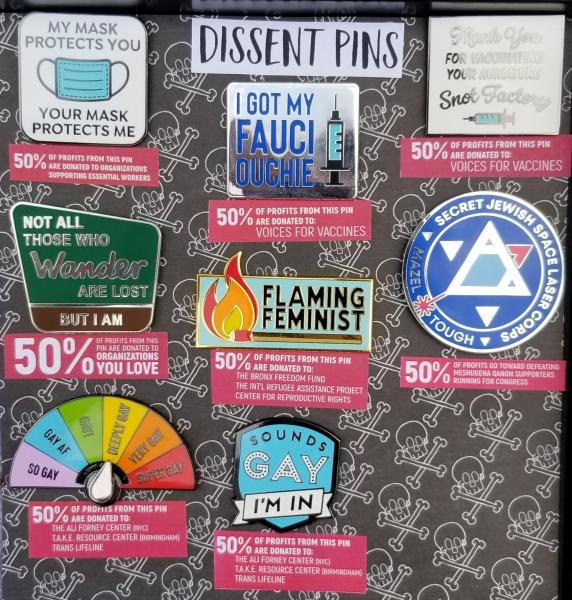 Dissent Pins picture