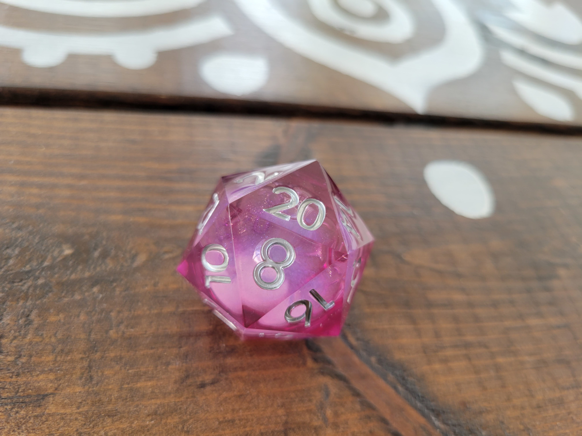 Liquid Core 33mm D20 Glitter picture