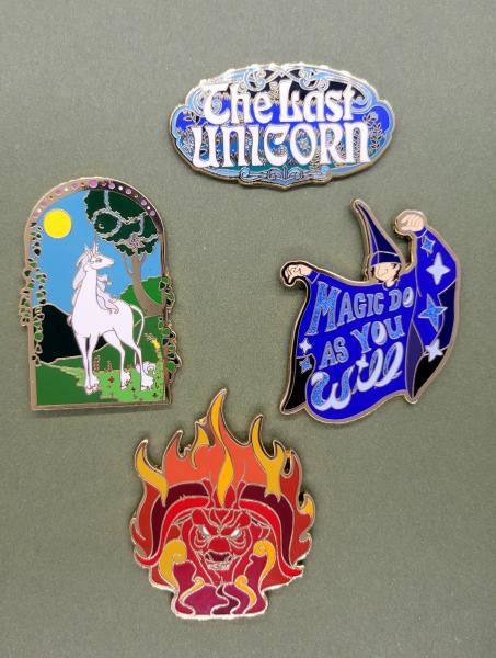 Large Last Unicorn Pins by Geekify