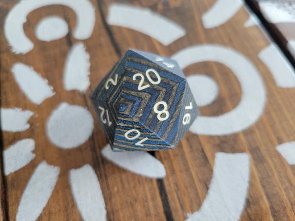 Wood D20s picture