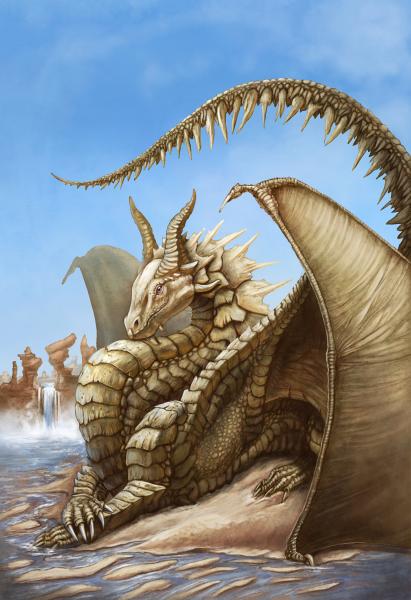 Bone Dragon Matriarch Print (includes shipping*) picture