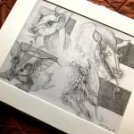 The Randos - Original Pencil Drawing (includes shipping*)