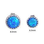 The Winter Knight's Ice Opal Earring