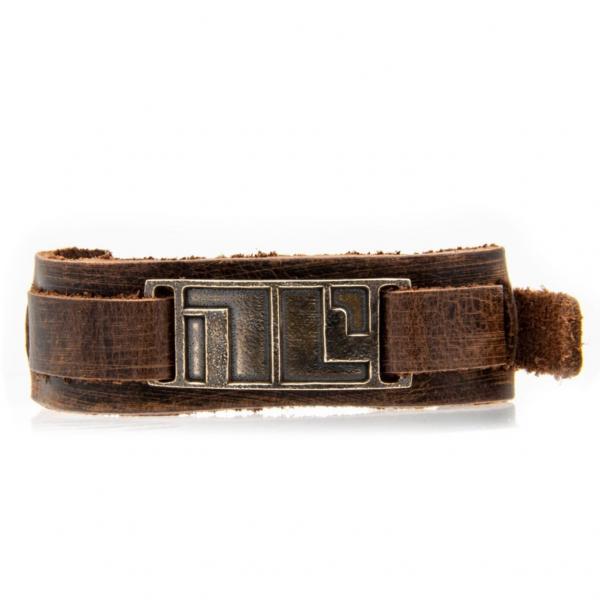 Non-Compliant Leather Cuff Bracelet