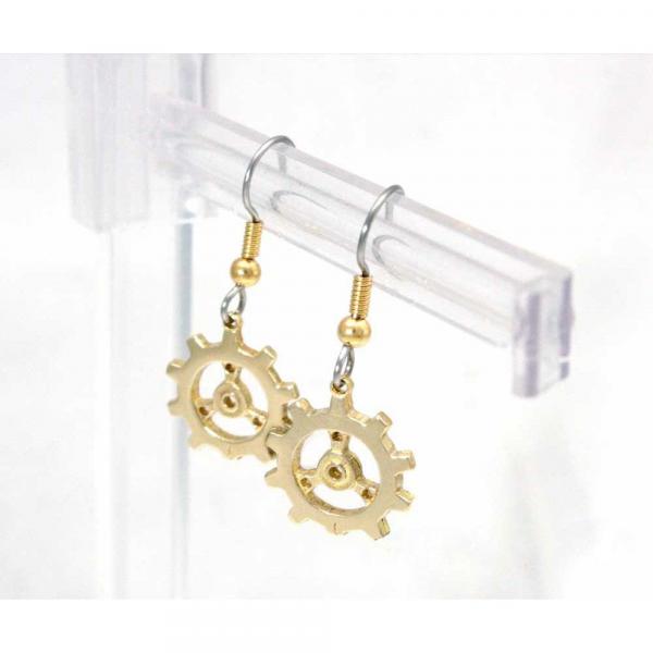 Auri's Brazen Gear Earrings picture