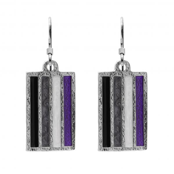 Asexual PRIDE Necklace or Earrings picture