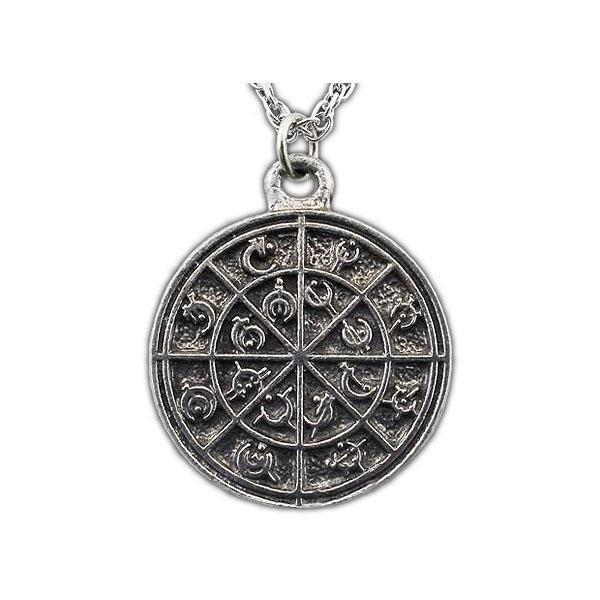 Steel Alphabet Medallion - Pewter picture