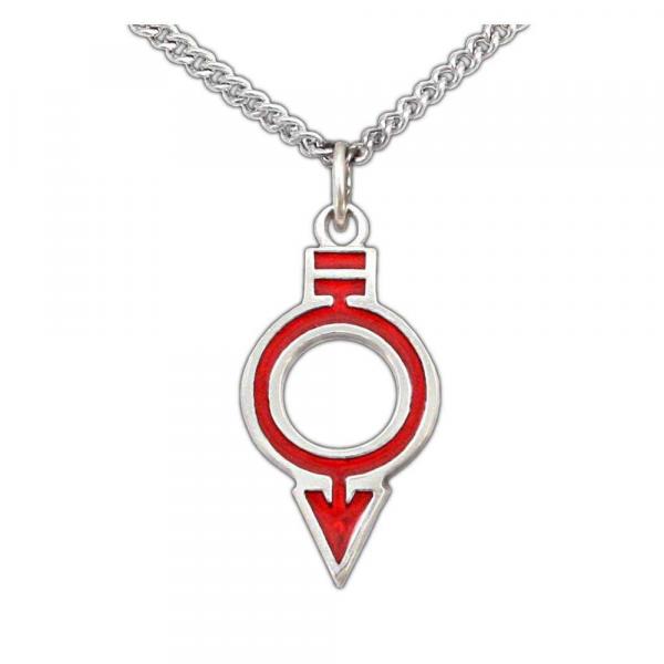 Red Society Necklace - Silver picture