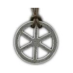 Tehlu's Iron Wheel Necklace