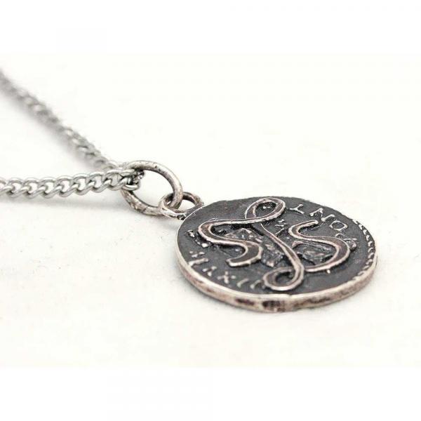 Lasciel's Blackened Denarius Necklace picture