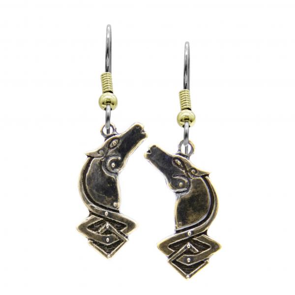 EOWYN of ROHAN Shieldmaiden Horse Earrings picture