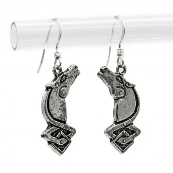 EOWYN of ROHAN Shieldmaiden Horse Earrings picture