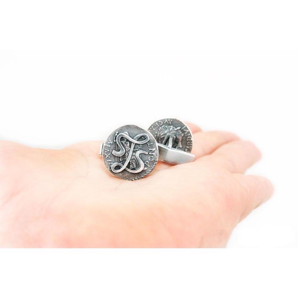 Lasciel's Blackened Denarius Cufflinks picture