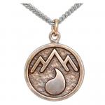 Adran Flag Pendant - Bronze