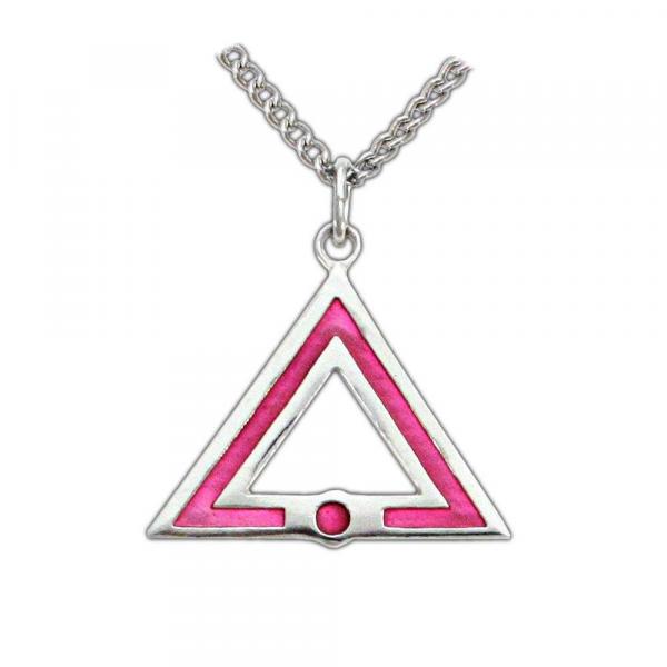 Pink Society Pendant - Silver picture