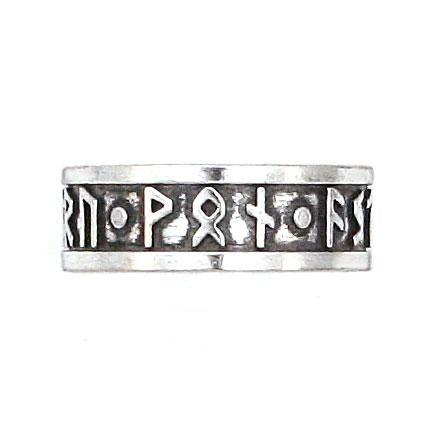 Faith - Hope - Love Furthark Rune Ring picture