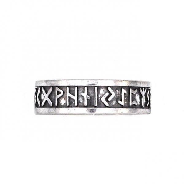 Elder Furthark Alphabet Rune Ring picture