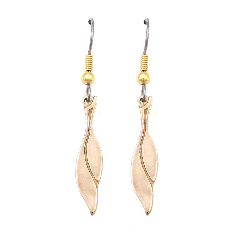 Powisienne Symbol Earrings - Bronze picture