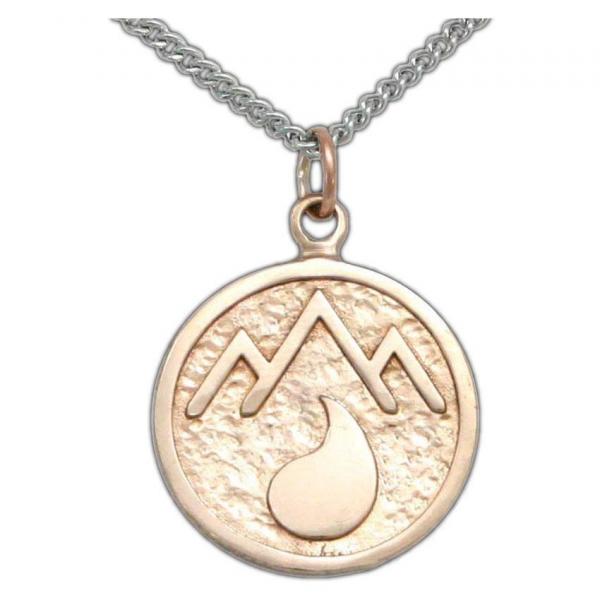 Adran Flag Pendant - Bronze picture