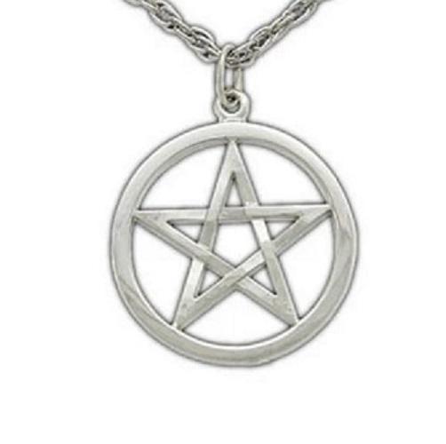 Harry Dresden's Pentacle Necklace - White Bronze picture