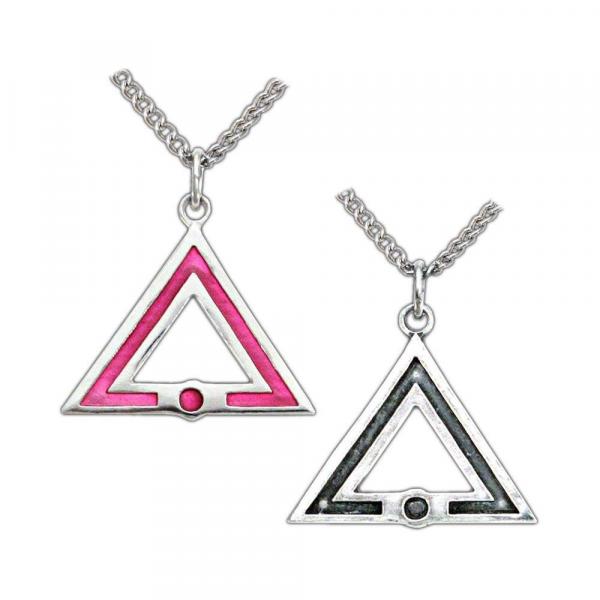 Pink Society Pendant - Silver picture