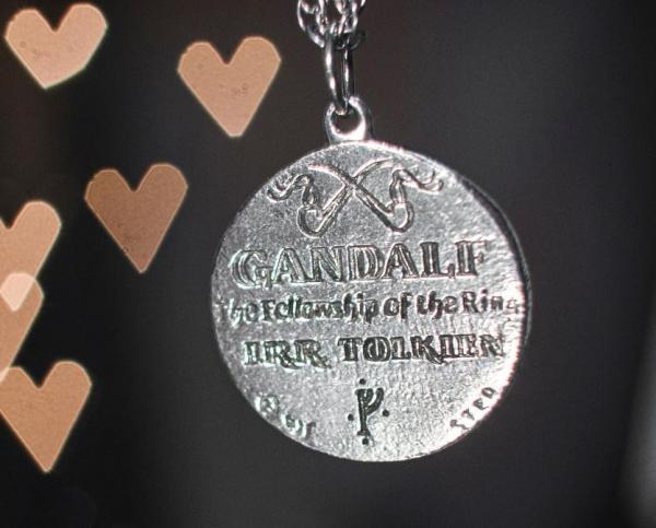 Wisdom of GANDALF Pendant - Silver picture