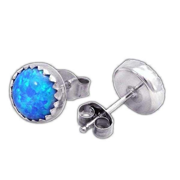 The Winter Knight's Ice Opal Earring picture