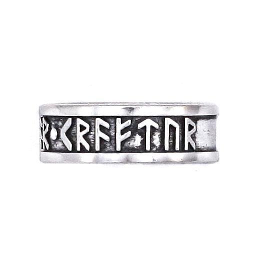 Luck - Magic - Power Furthark Rune Ring picture